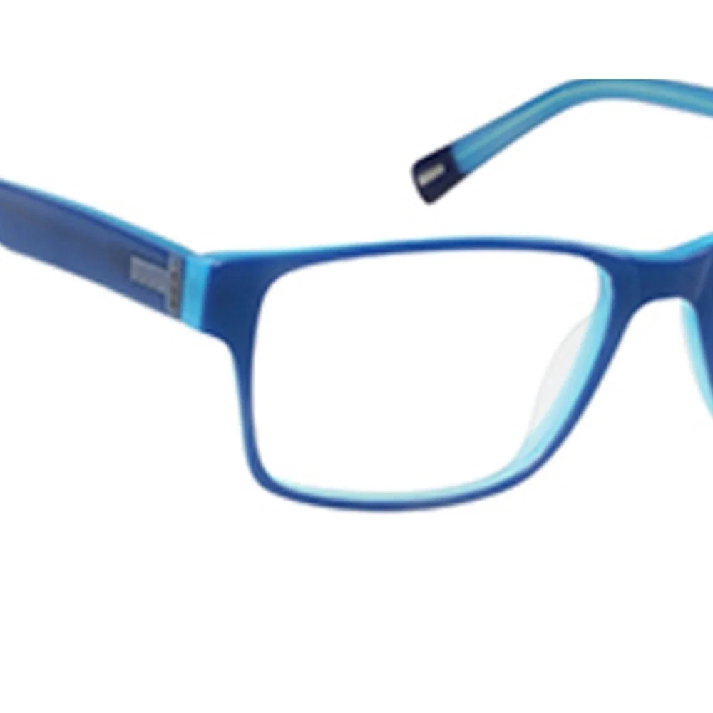 NWT Gant GT3005MBL55 Blue Rectangle 55mm Eyeglasses